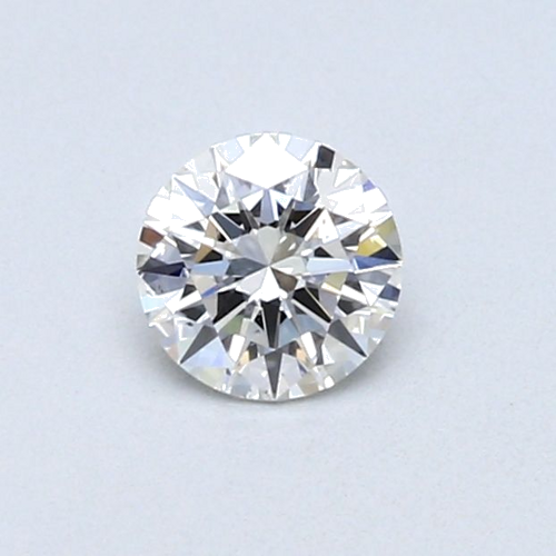 0.37 carat F-SI1 Excellent cut Natūralus Round Deimantas (1)
