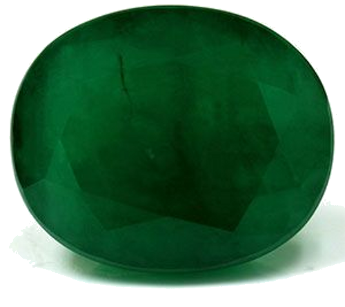 14.98 carat GREEN Oval Smaragdas (1)