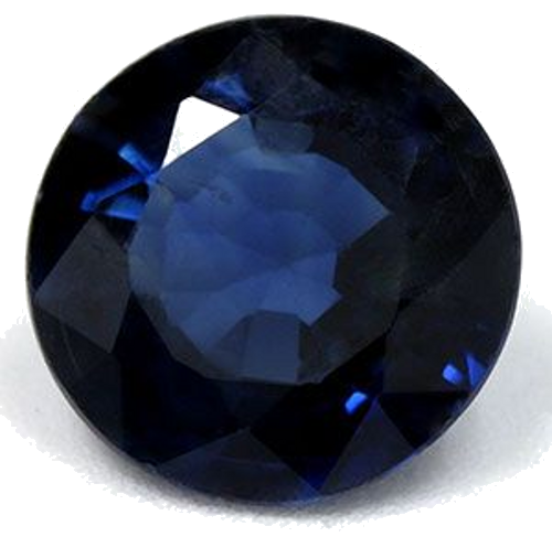 1.58 carat BLUE Round Safyras (1)