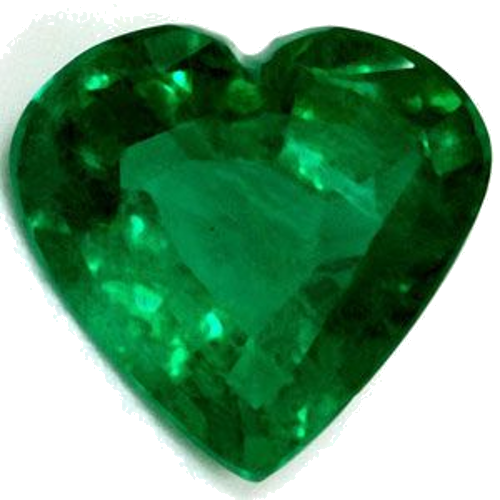 1.68 carat GREEN Heart Smaragdas (1)