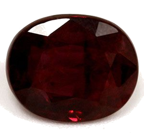 2.02 carat RED Oval Rubinas (1)