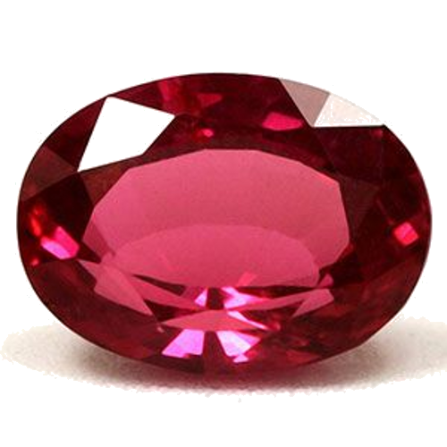 1.24 carat RED Oval Rubinas (1)