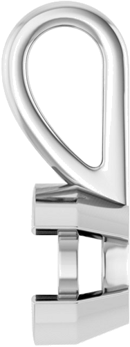 Platinum 5.2 mm Round Pendant Mounting (3)