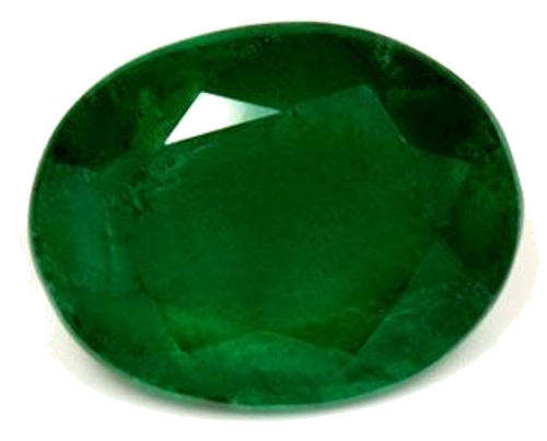 2.58 carat GREEN Oval Smaragdas (1)