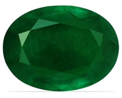 3.23 carat GREEN Oval Smaragdas (1)