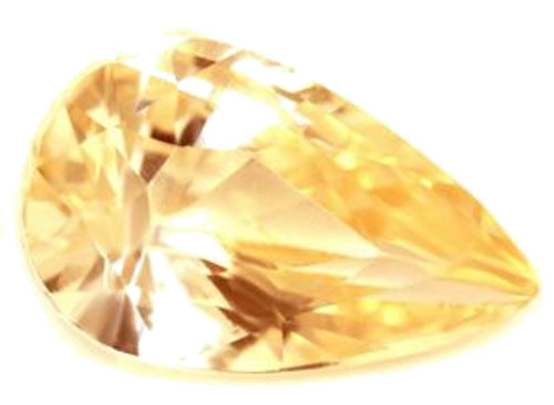 1.53 carat PEACH Pear Safyras (1)