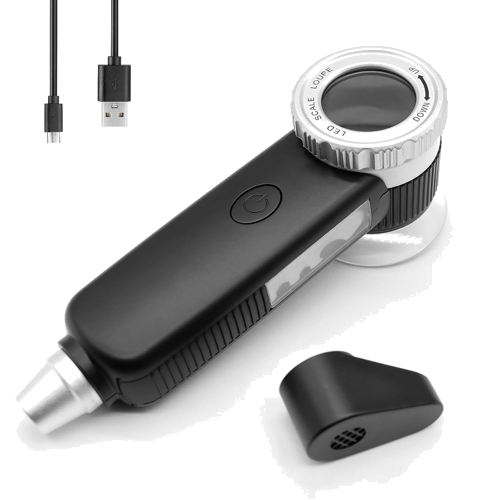 Multifunctional Magnifying Glass for Mineral Analysis 30x (4)