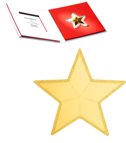 5 x 1 g CombiBar™ Auksinė Žvaigždė Valcambi (2)