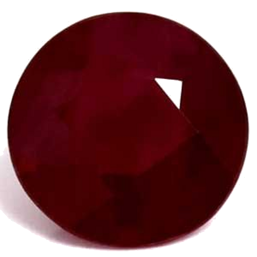 1.03 carat RED Round Rubinas (1)