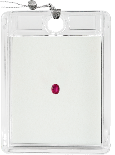 Рубин 0,33 ct. F.H (1)