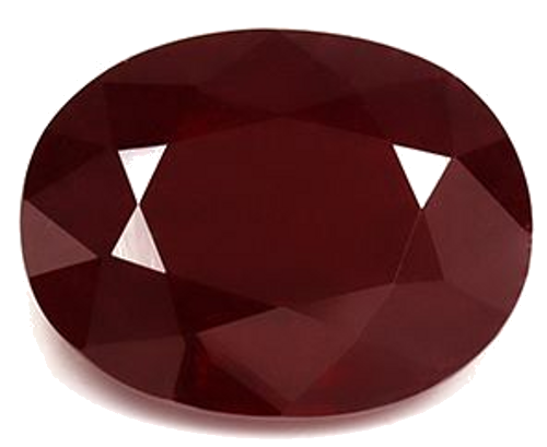 3.63 carat RED Oval Rubinas (1)