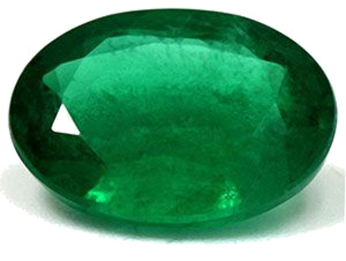 3.14 carat GREEN Oval Smaragdas (1)