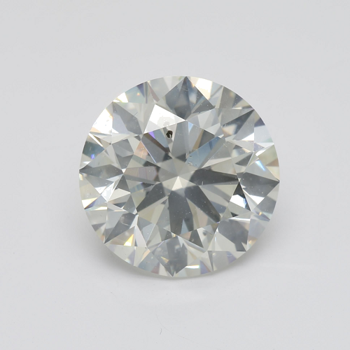 8.03 carat K-SI2 Excellent cut Natūralus Round Deimantas (1)