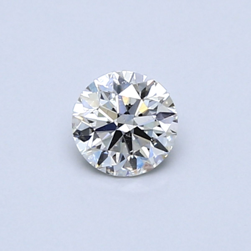 0.37 carat I-SI2 Very Good cut Natūralus Round Deimantas (1)