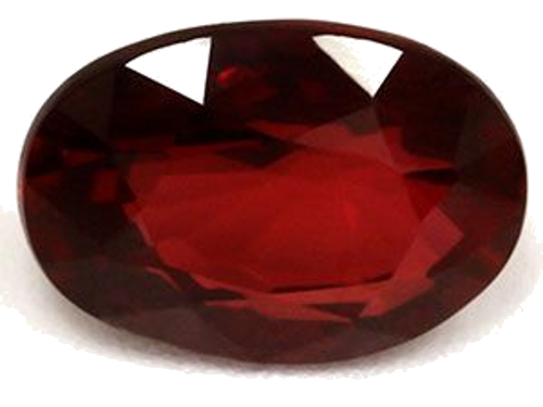 1.04 carat RED Oval Rubinas (1)