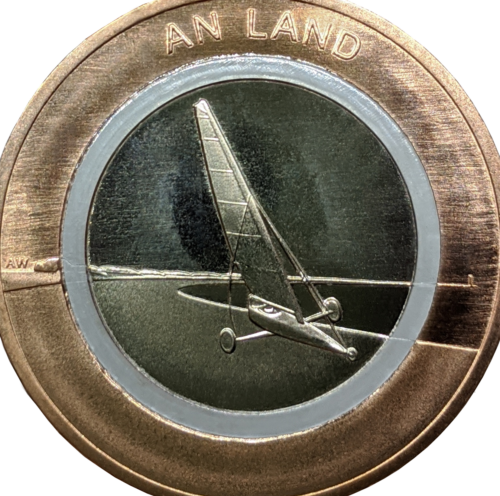 2020 Germany On Land 10 euro coin with polymer ring (3)