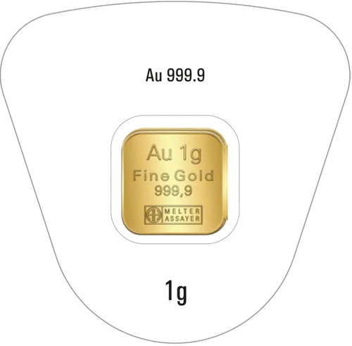 10 x 1 г Multidisc (Златни семена) Инвестиционни златни кюлчета Argor-Heraeus (5)