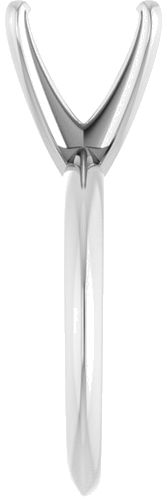 Sužadėtuvių Žiedas „Light Solitaire“ 585 Baltojo Aukso Round 10.2mm x 10.6mm (4)