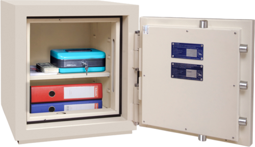 II klases pretuzlaušanas seifs CL II.50.K (110 kg) (3)