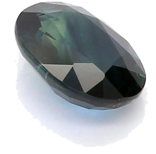 1.6400000000000001 carat BLUE BRILLIANTSTEP cut Oval Safyras (1)