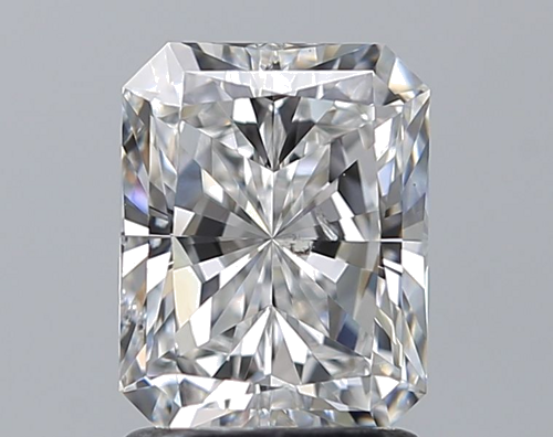 1.54 carat E-SI2 Natūralus Radiant Deimantas (1)