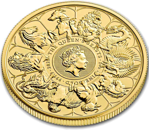 1 oz Queen Heraldic Beasts 2021 Great Britain Gold Coin (2)