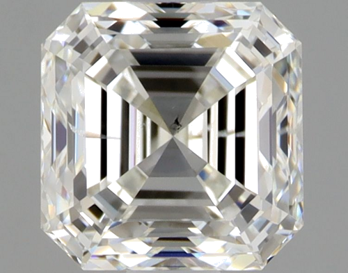 1.0 carat I-SI2 Natūralus Asscher Deimantas (1)