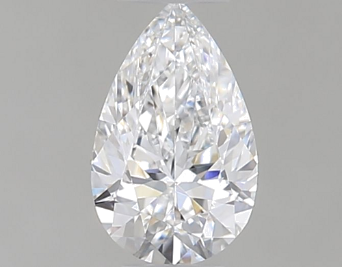 0.3 carat E-VVS1 Natūralus Pear Deimantas (1)