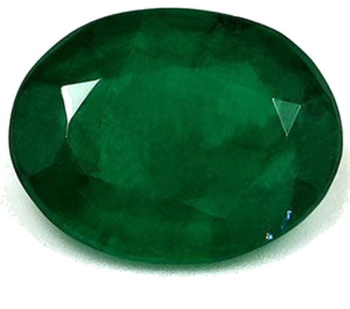 3.0 carat GREEN Oval Smaragdas (1)