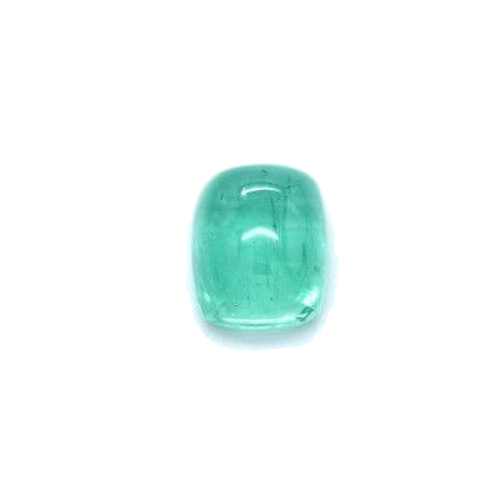 1.96 carat GREEN CABOCHON cut Other Smaragdas (1)
