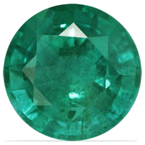 3.21 carat GREEN Round Smaragdas (1)