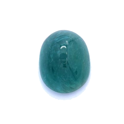 4.54 carat BLUE CABOCHON cut Oval Grandidierite (1)
