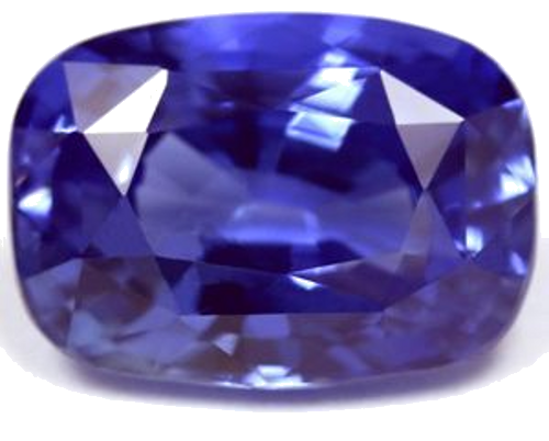 4.14 carat BLUE Cushion Safyras (1)