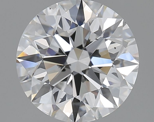 2.52 carat D-SI1 Excellent cut Natūralus Round Deimantas (1)