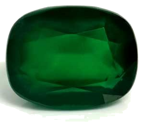 5.08 carat GREEN Cushion Smaragdas (1)