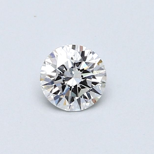 0.37 carat E-VS2 Very Good cut Natūralus Round Deimantas (1)