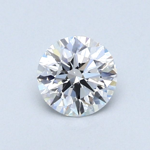 0.53 carat D-VVS1 Excellent cut Natūralus Round Deimantas (1)