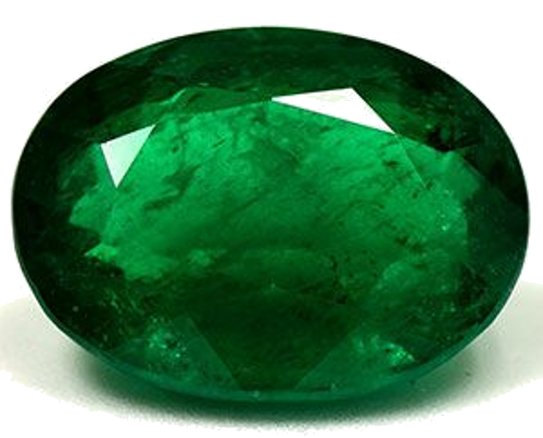 7.58 carat GREEN Oval Smaragdas (1)