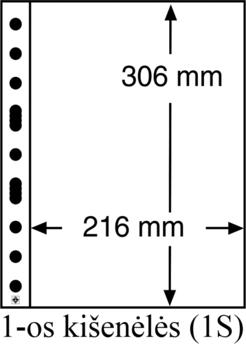 Plastic sheets for postcards and stamps Grande (2)