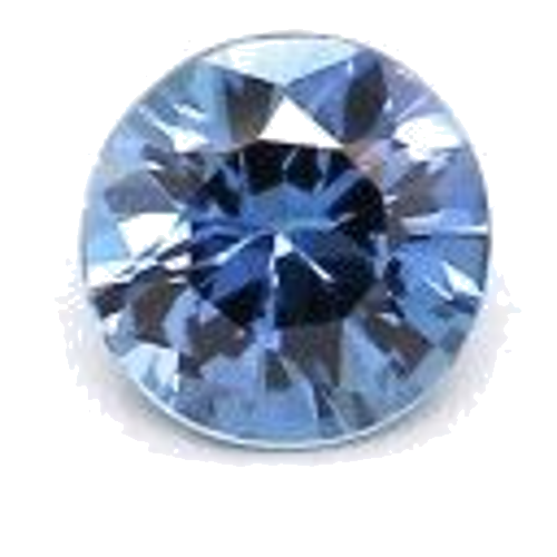 0.11 carat BLUE BRILLIANT cut Round Safyras (1)