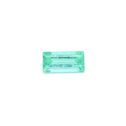 0.58 carat GREEN STEP cut Other Smaragdas (1)