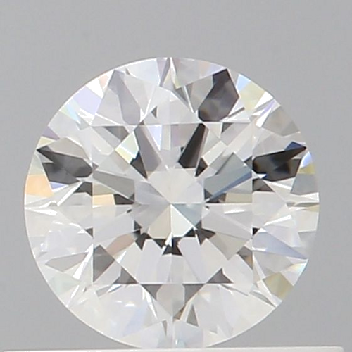 0.53 carat F-VVS2 Excellent cut Natūralus Round Deimantas (1)