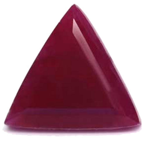 3.55 carat RED Trilliant Rubinas (1)