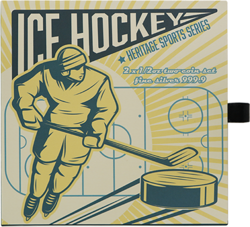 2 x 1/2 oz Hokeja 2022 Zālamana salu sudraba monētas (4)