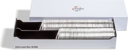 Kastīte Intercept Q100 kapsulām un turētājiem (2)