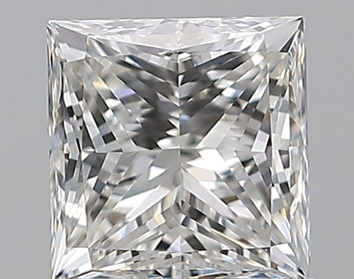 1.0 carat G-VS1 Natūralus Princess Deimantas (1)