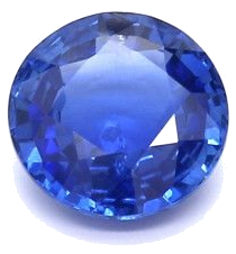 2.42 carat BLUE BRILLIANTSTEP cut Round Safyras (1)