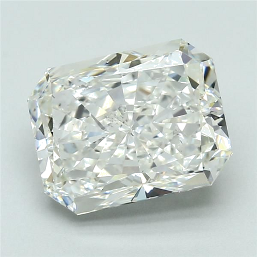 3.51 carat H-VS2 Natūralus Radiant Deimantas (1)