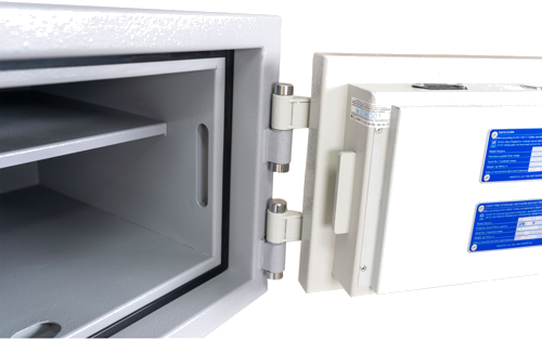 Ugunsdrošs un pret uzlaušanu izturīgs I drošības klases seifs Griffon F.30CLI.30.E (62 kg) (3)