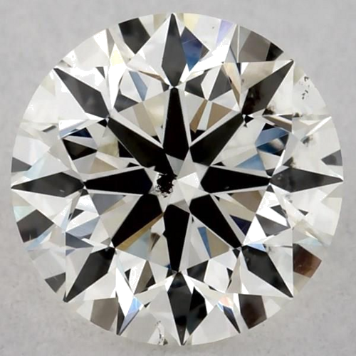 0.6 carat J-SI2 Excellent cut Natūralus Round Deimantas (1)